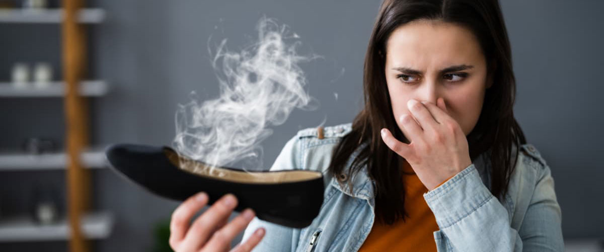 رفع بوی بد کفش