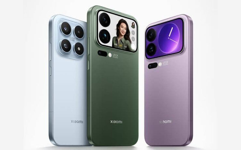 نمایشگر پشتی در شیائومی 17 پرو مکس