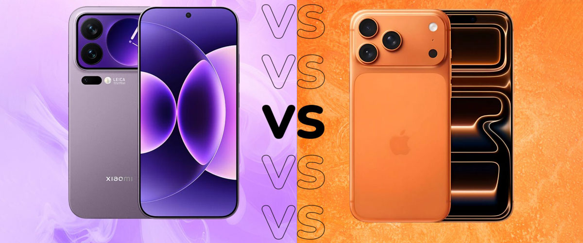 مقایسه آیفون ۱۷ پرو مکس با شیائومی ۱۷ پرو مکس