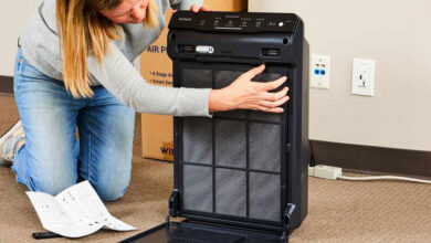 تعویض فیلتر تصفیه هوا