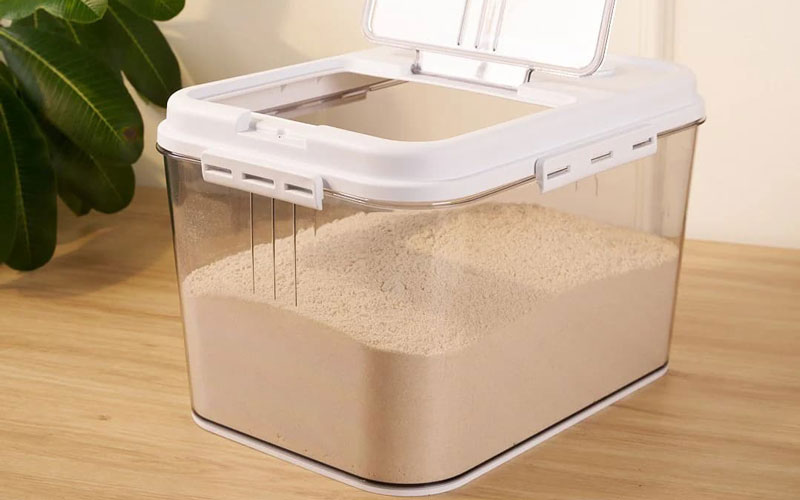 ظرف نگهداری برنج پلاستیکی