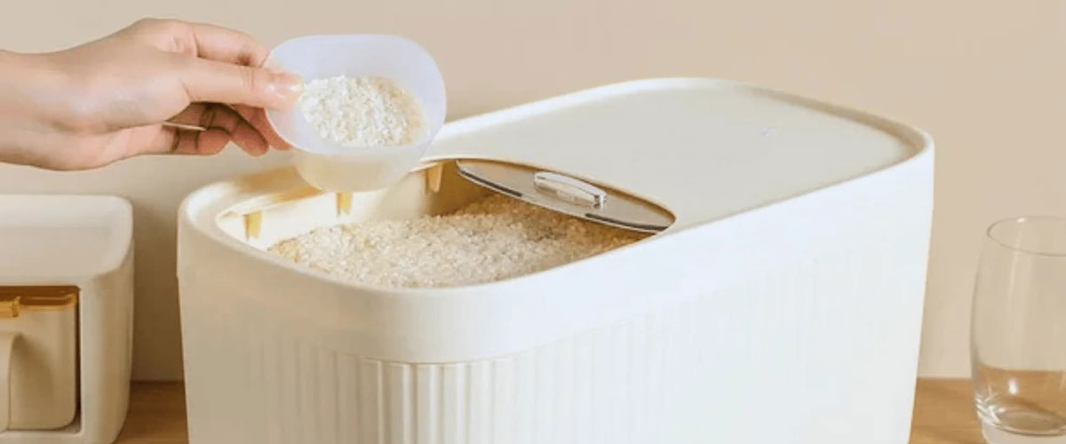 بهترین ظرف برای نگهداری برنج