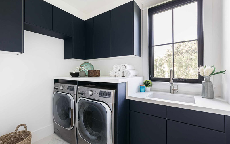 بهترین محل نصب ماشین لباسشویی آشپزخانه