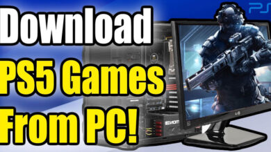 نصب آفلاین بازی های پلی استیشن 5