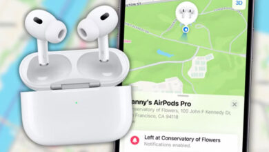 پیدا کردن ایرپاد گمشده