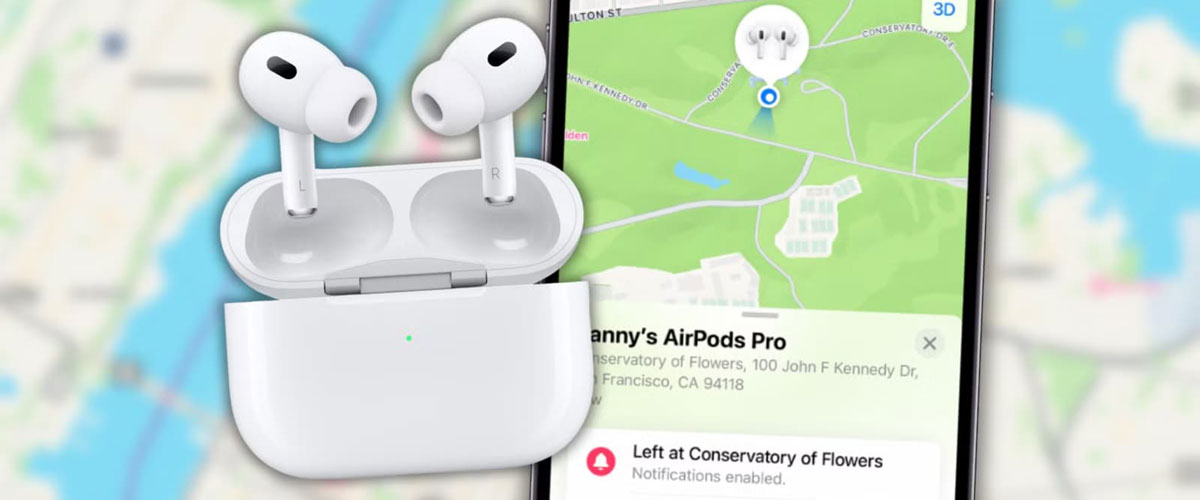 پیدا کردن ایرپاد گمشده