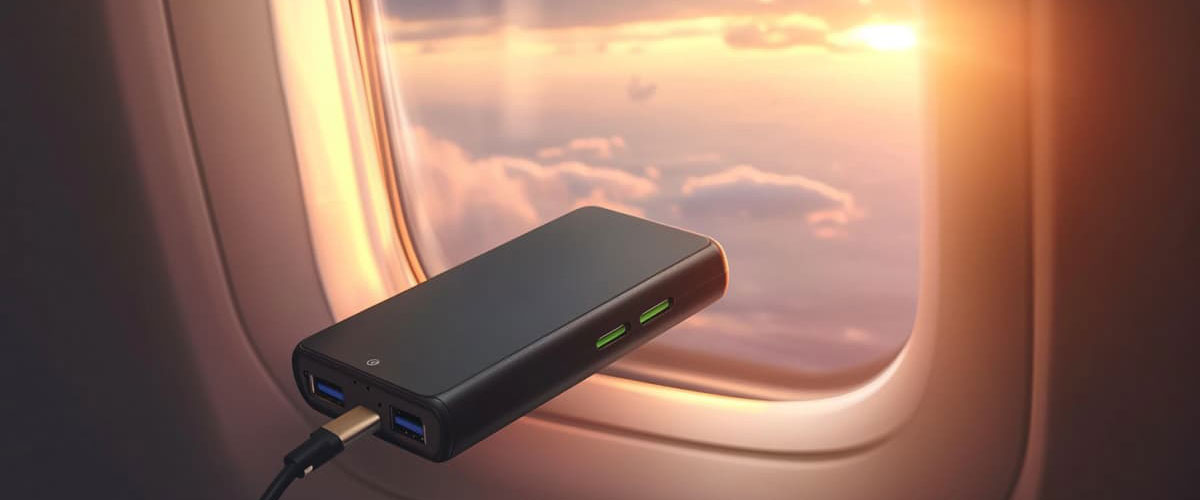 ظرفیت مجاز پاوربانک در هواپیما