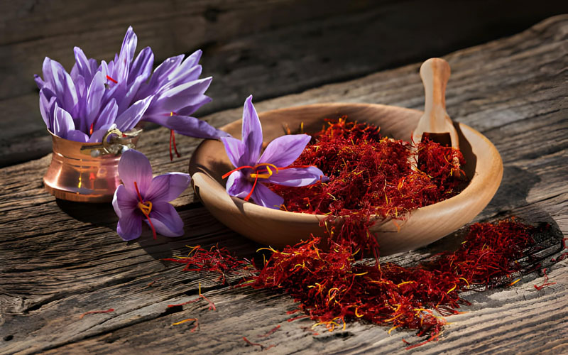 تقویت حافظه و عملکرد مغز با زعفران