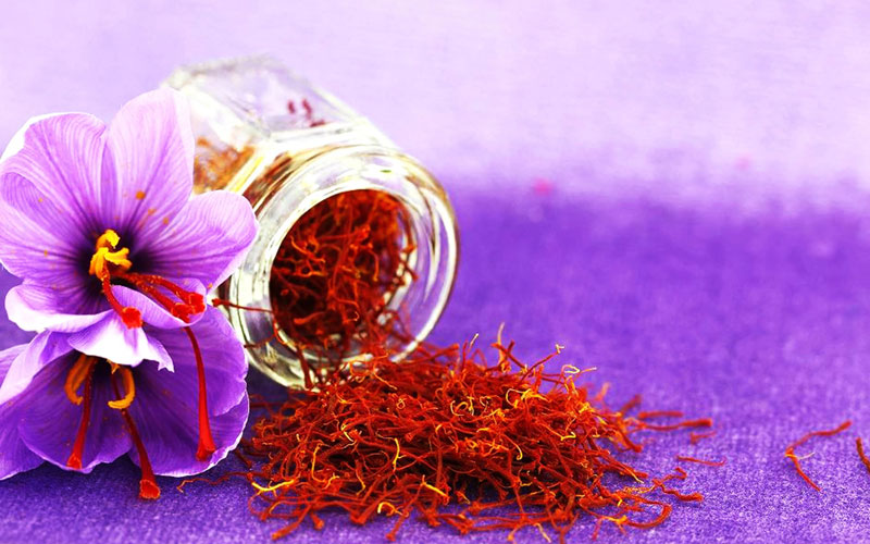 ترکیبات فعال و موثر زعفران
