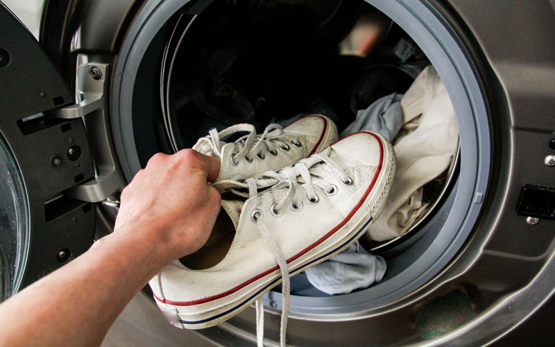 شستن کتانی در لباسشویی