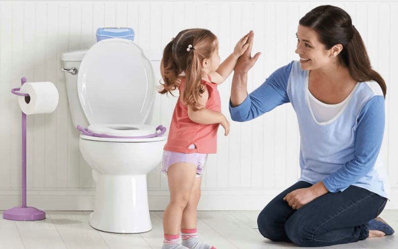 نشانه های از پوشک گرفتن کودک 