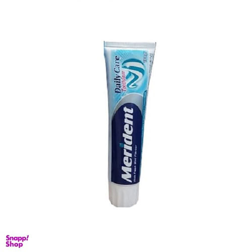 خمیر دندان مراقبت کامل روزانه مریدنت (Merident) با طعم نعنا حجم 130 میلی لیتر