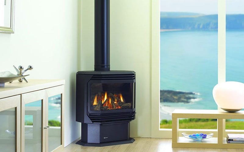 بخاری گازی با دودکش