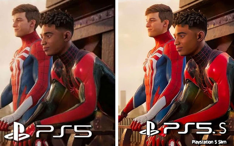 مقایسه PS5 و PS5 Slim از نظر اجرای بازیها