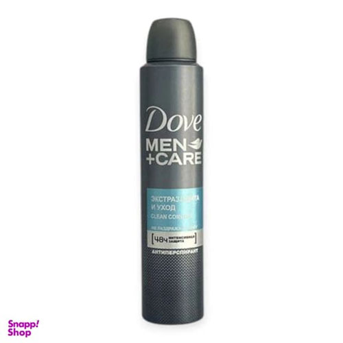 اسپری ضد تعریق 48 ساعته مردانه داو مدل Clean Comfort حجم 200 میلی لیتر