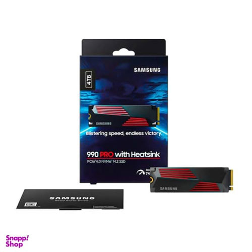 حافظه SSD سامسونگ مدل Pro 990 Heatsink