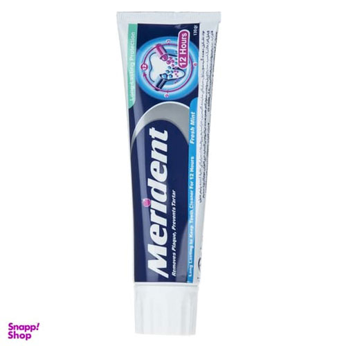 خمیر دندان سفید کننده مریدنت (Merident) مدل 12 Hours مقدار 130 گرم