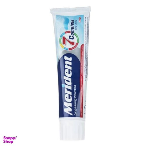 خمیر دندان سفید کننده مریدنت (Merident) مدل 7 Complete مقدار 130 گرم