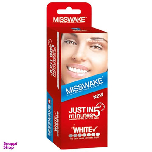 خمیر دندان میسویک مدل سفید کننده 5 دقیقه ای حجم 50 میلی لیتر