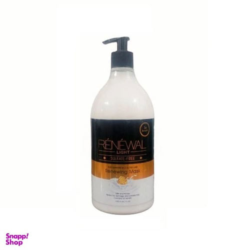 ماسک مو بدون سولفات رنوال مدل Milk & Honey حجم 1000 میلی لیتر 