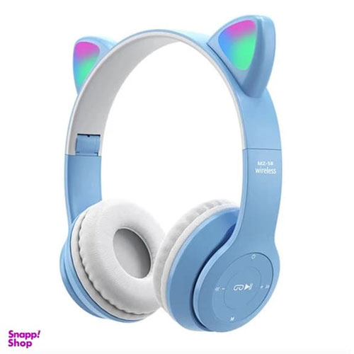 هدفون بی‌سیم طرح گوش دار گربه ای کد P47M