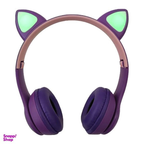 هدفون بی‌سیم بلوتوثی طرح گربه فرست مدل RGB F55