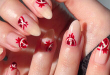 طرح ناخن شب یلدا