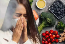 خوراکی های مفید آلودگی هوا