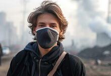 ماسک مناسب آلودگی هوا